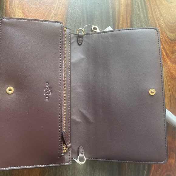 Coach Foldover Clutch Crossbody - Picture 9 of 11